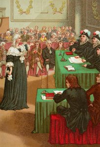 Marie Antoinette vor ihren Richtern