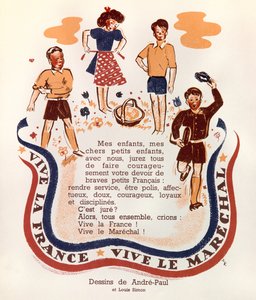 Propaganda des Marschalls Pétain