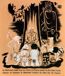 Propaganda von Marschall Pétain von Josse Photo