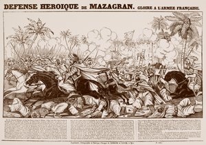 Belagerung von Mazagran von Josse Photo