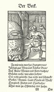 Der Bäcker (Gravur)