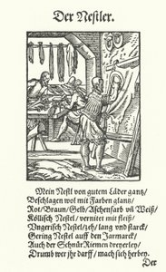 Der Lederriemenmacher (Stich)