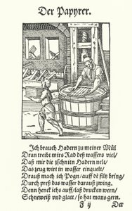 Der Papiermacher von Jost (after) Amman