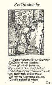 Der Pergamentmacher von Jost (after) Amman