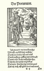 Der Prokurator (Gravur)