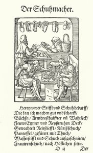 Der Schuhmacher (Stich)