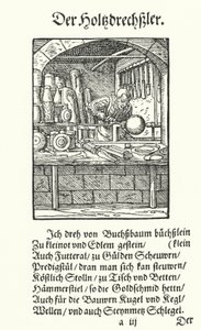 Der Drechsler von Jost (after) Amman