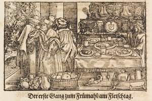 Ein neues Kochbuch von Marx Rumpolt. Das erste illustrierte deutsche Kochbuch, 1604