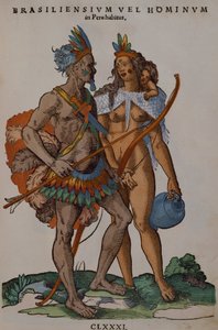 Bräuche der Einwohner Brasiliens von Jost Amman