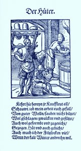 Modistin von Jost Amman