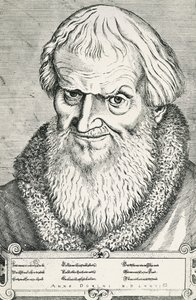 Porträt von Hans Sachs von Jost Amman
