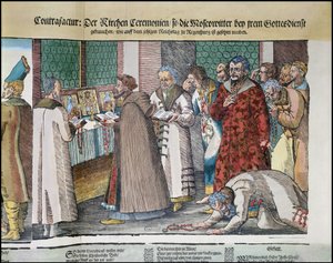 Die Große Gesandtschaft von Iwan IV. von Russland zum Heiligen Römischen Kaiser in Regensburg 1576 (Detail)