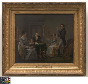 Die Harfenstunde von Jozef Geirnaert