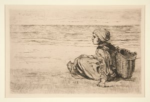 In Scheveningen von Jozef Israëls