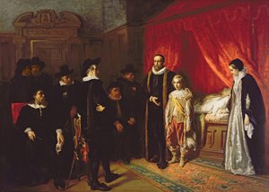 Der Tod von Wilhelm dem Schweigsamen (1533-84), Statthalter der Niederlande von Jozef Israëls