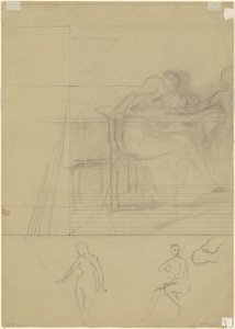 Studien von Figuren [verso]
