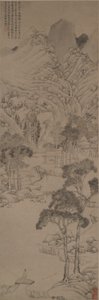 Landschaft im Stil von Wen Zhengming