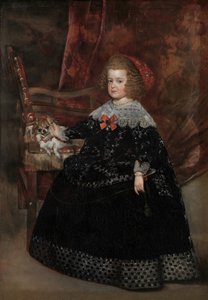 Maria Teresa, Infantin von Spanien, ca. 1645 von Juan Battista Martinez del Mazo