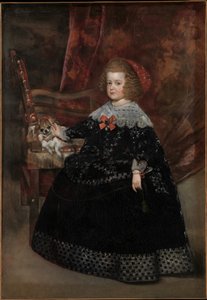 María Teresa (1638-83), Infantin von Spanien, ca. 1645 von Juan Bautista Martinez Del Mazo