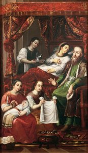 Geburt Mariens, von Juan Correa