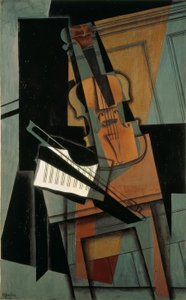 Stillleben Auf Der Gitarre Von Juan Gris