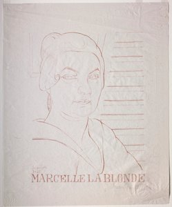 Marcelle die Blonde von Juan Gris
