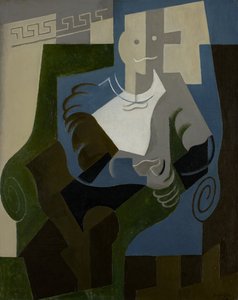 Sitzender Harlekin, ca. 1920