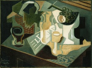 Der Tisch vor dem Gebäude, 1919