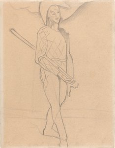 Harlekin von Juan Gris after Paul Cézanne