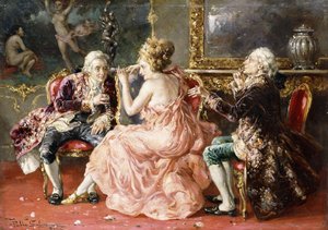 Eine charmante Dame von Juan Pablo Salinas Tervel
