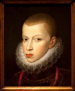 Porträt von Prinz Philipp III. (Felip III von Kastilien, bekannt als der Fromme)