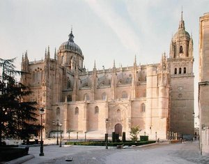 Ansicht der Catedral Nueva von Norden, begonnen 1512