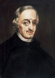 Porträt von Don Antonio de Solis y Ribadeneira, spanischer Historiker und Schriftsteller (1610-1686) von Juan de Alfaro