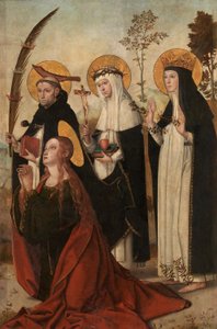 Maria Magdalena, Peter von Verona, Katharina von Siena und Margareta von Ungarn