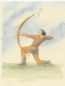 Ein mittelalterlicher Bogenschütze, 2004