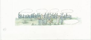 Deutscher Marinebeschuss von Scarborough, North Yorkshire, 1914 von Judith Dobie