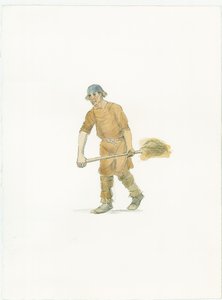 Sächsischer Bauer, ca. 1066-2015 von Judith Dobie