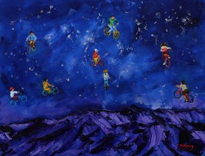 Mitternächtliches Fahrradabenteuer