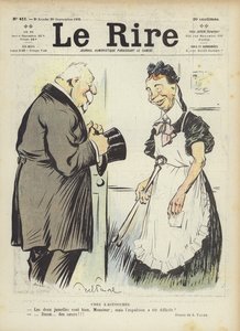 Illustration für Le Rire von Jules Abel Faivre