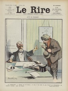Illustration für Le Rire von Jules Abel Faivre