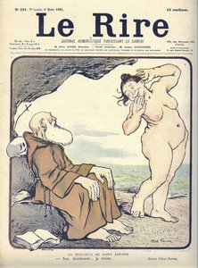 Illustration von Abel Faivre für das Cover von The Laughter, Nr. 331