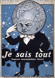 Denkender Erdball von Jules Alexandre Gruen or Grun