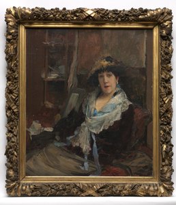 Marie Samary vom Odéon-Theater, um 1881