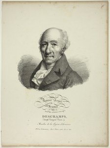Porträt von Joseph-François-Louis Deschamps von Jules Boilly