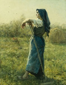 Der Erntearbeiter von Jules Breton