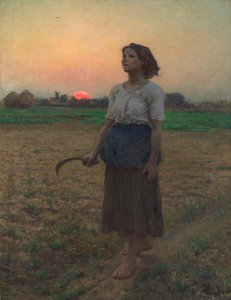 Das Lied der Lerche, 1884 von Jules Breton