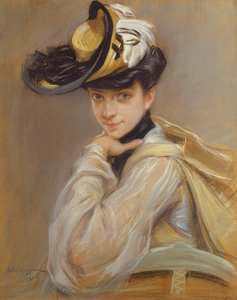 Porträt von Madame Cayron, der Frau des Künstlers