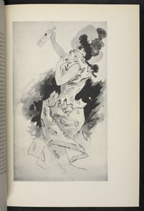 Eine Tänzerin von Jules Cheret