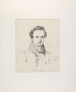Porträt von Victor Hugo 1802-1885, 1830