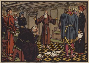 Der Einsiedler Niklaus von Flüe und der Vertrag von Stans, 1481